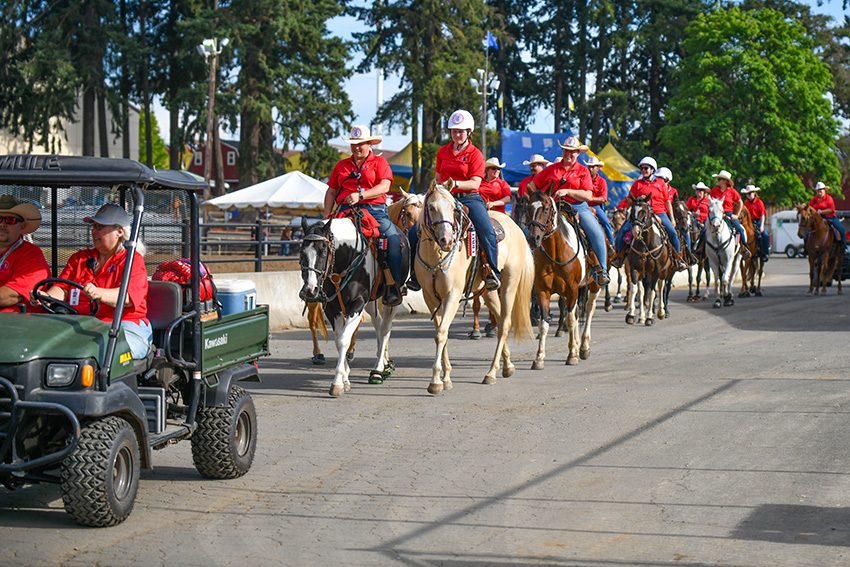 The Clark County Fair Mounted Patrol